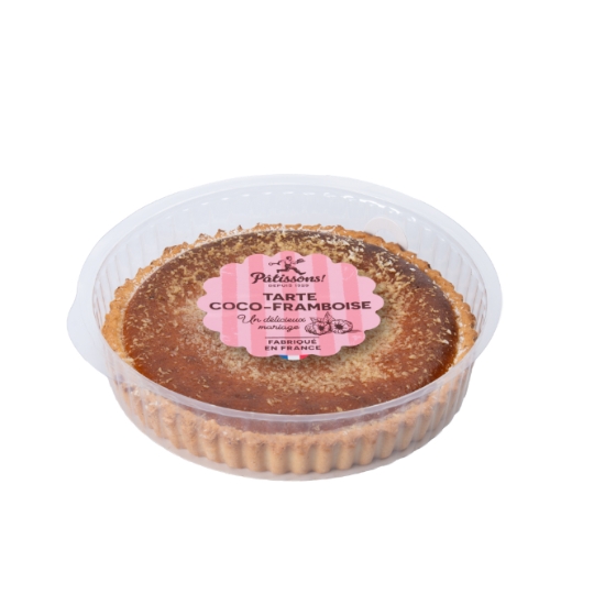 Tarte noix de coco framboise HAFNER