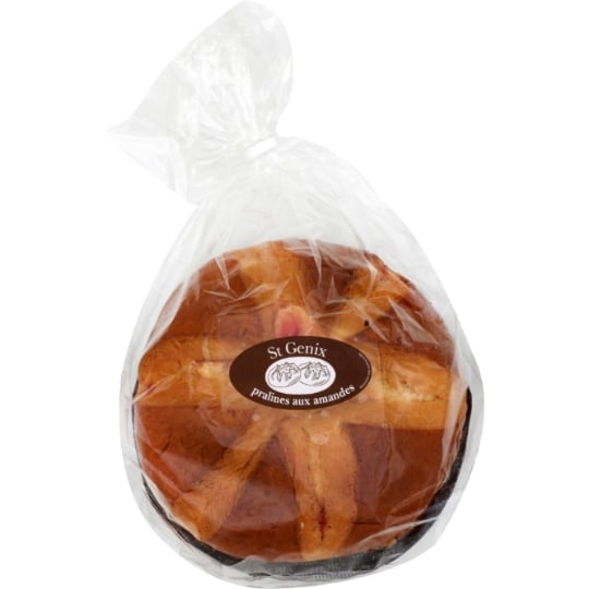 Brioche Saint Genix aux Pralines et aux Amandes
