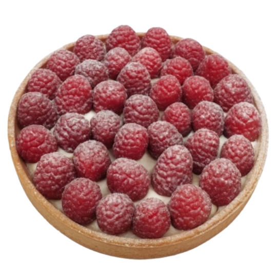 Tarte aux Framboises Fraiches