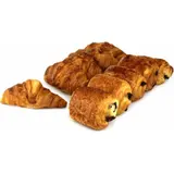 Assortiment Viennoiseries : 5 Croissants et 5 Pains au Chocolat Pur Beurre