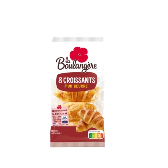 Croissants Pur Beurre LA BOULANGERE