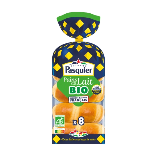 Pains au lait Bio PASQUIER