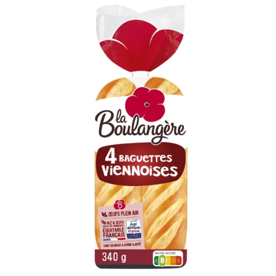 Baguettes viennoises LA BOULANGERE
