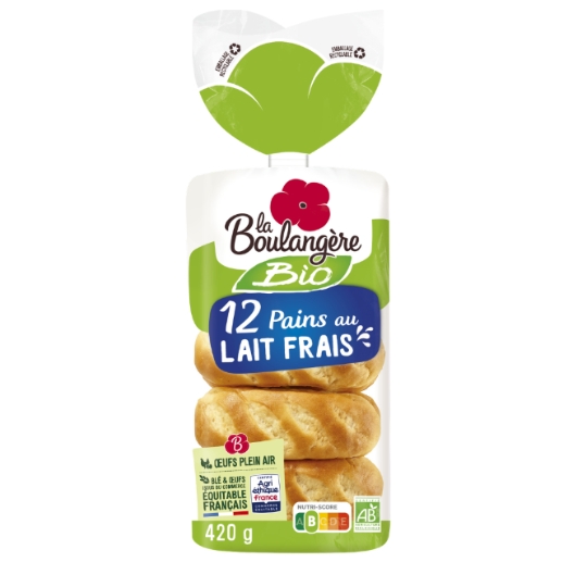 Pain au lait bio LA BOULANGERE