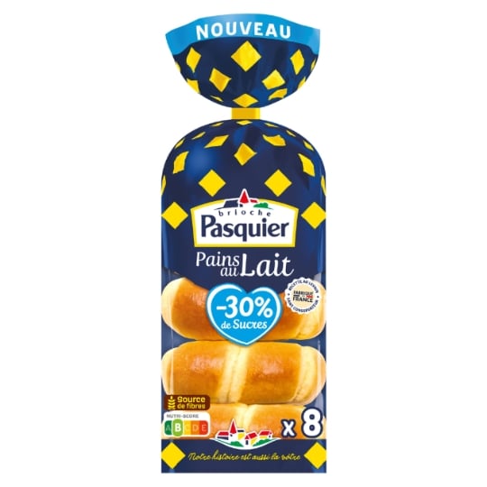 Pains au Lait -30% de Sucres PASQUIER