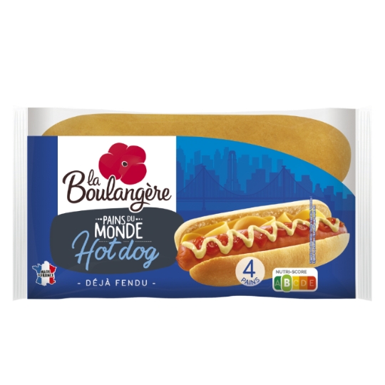Pain Hot-Dog LA BOULANGERE