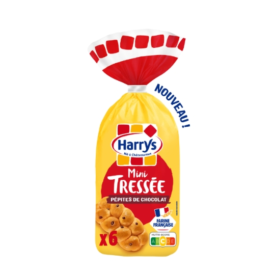 Mini Tressée Pépites de Chocolat HARRY'S