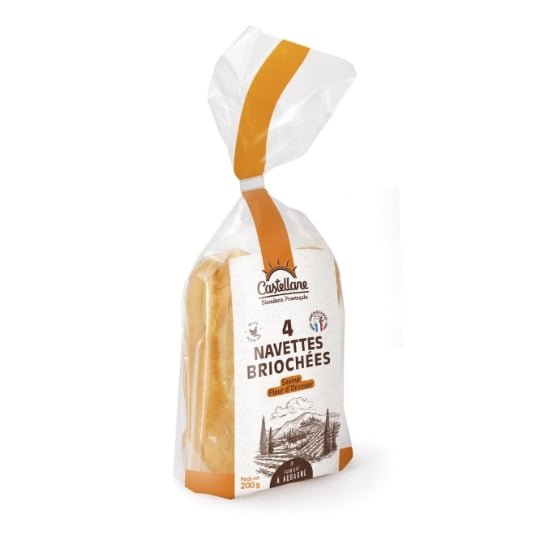 Navettes briochées BISCUITERIE CASTELLANE