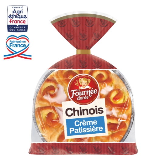 Brioche Chinois crème pâtissière LA FOURNEE DOREE
