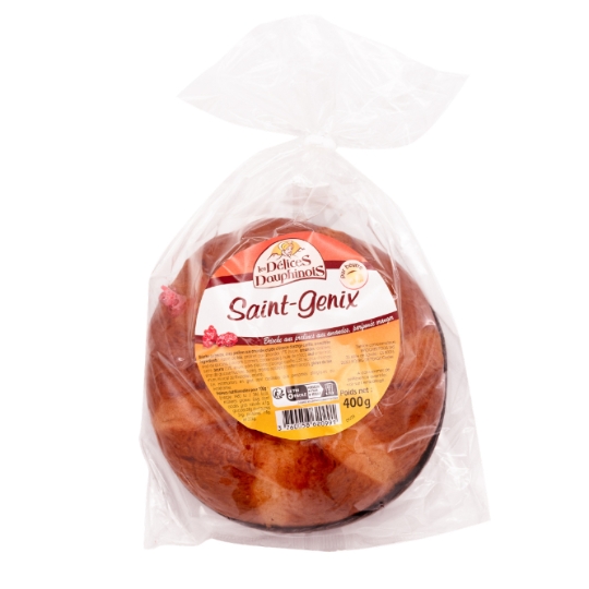 Brioche Saint-Genix pralines amandes LES DELICES DAUPHINOIS