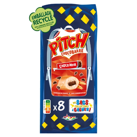 Brioches barre chocolat noir PITCH