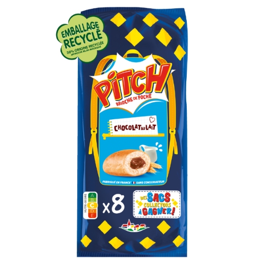 Brioches chocolat au lait PITCH