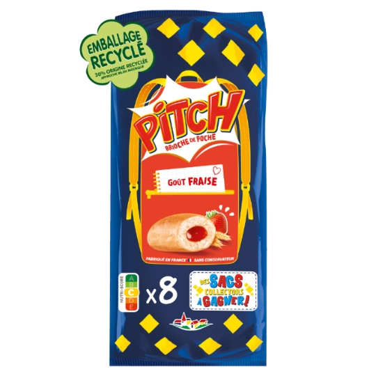 Brioches fraise PITCH