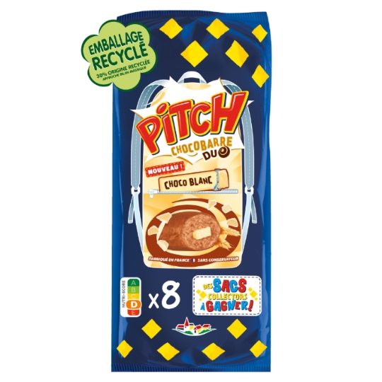 Brioches Barre de Chocolat Blanc PITCH