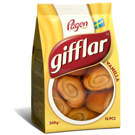 Biscuits Gifflar Vanille PAGEN