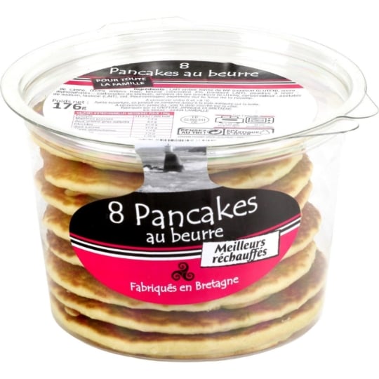 Pancakes au beurre