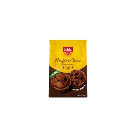 Muffin au Chocolat et Pépites de Chocolats SCHAR