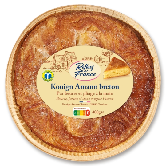 Kouign amann breton pur beurre et pliage à la main REFLETS DE FRANCE