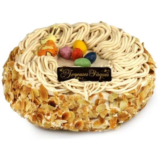 Gâteau Nid de Pâques Praliné