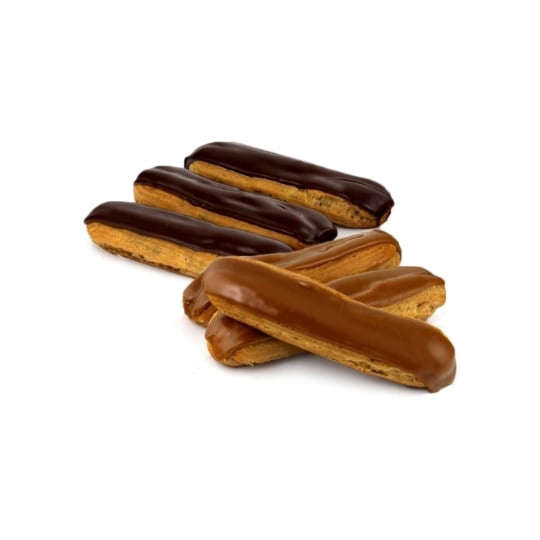 Eclairs chocolat et café
