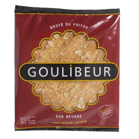 Galette Broye du Poitou aux amandes éffilées GOULIBEUR