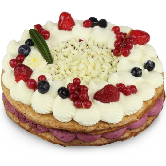 Gâteau Nid de Pâques vanille cassis CARREFOUR