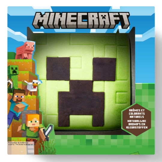 Gâteau Minecraft Saveur Chocolat LIGHTBODY EUROPE