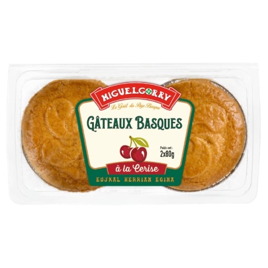 Gâteau basque à la cerise noire MIGUELGORRY
