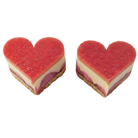 Cœurs Façon Fraisier