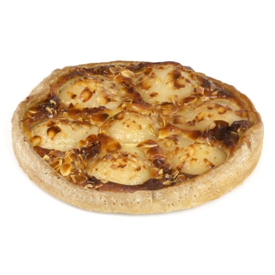 Tarte frangipane poire 6 parts