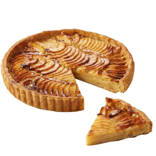 Tarte vergeoise aux pommes
