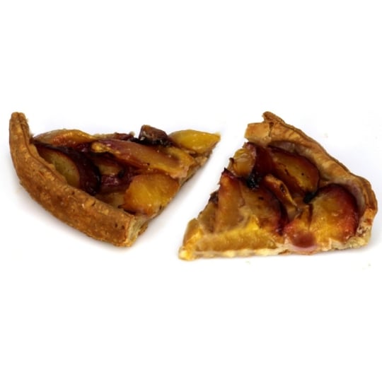 Tartelette vergeoise nectarine