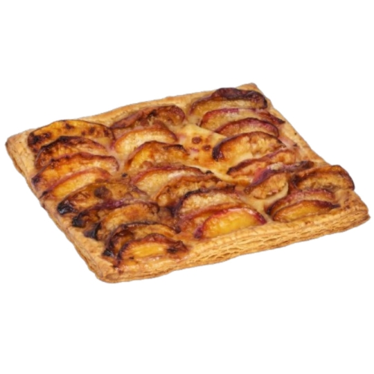 Tarte nectarine 6 parts