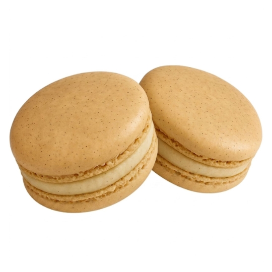 Gros Macarons Vanille