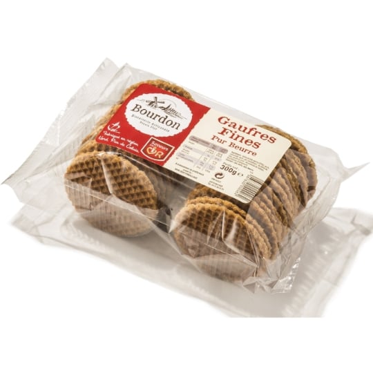 Gaufres fines pur beurre BISCUITERIE BOURDON