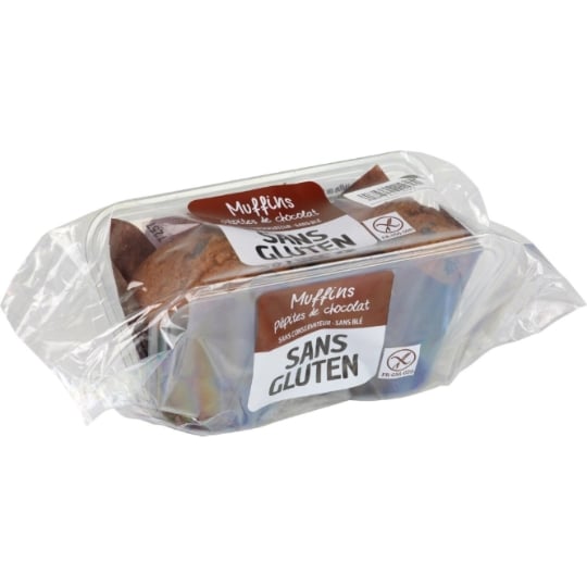 Muffins pépites chocolat s/gluten