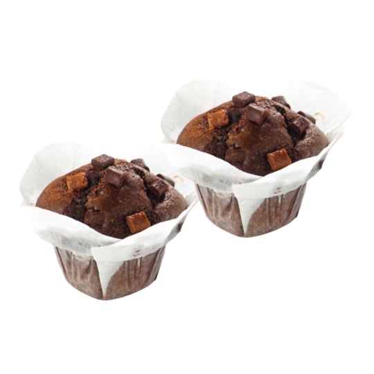 Muffin double chocolat