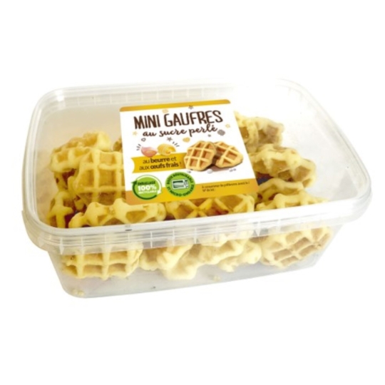 Mini gaufres au sucre perlé LIGHTBODY
