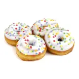 Mini Donuts Nappage Blanc