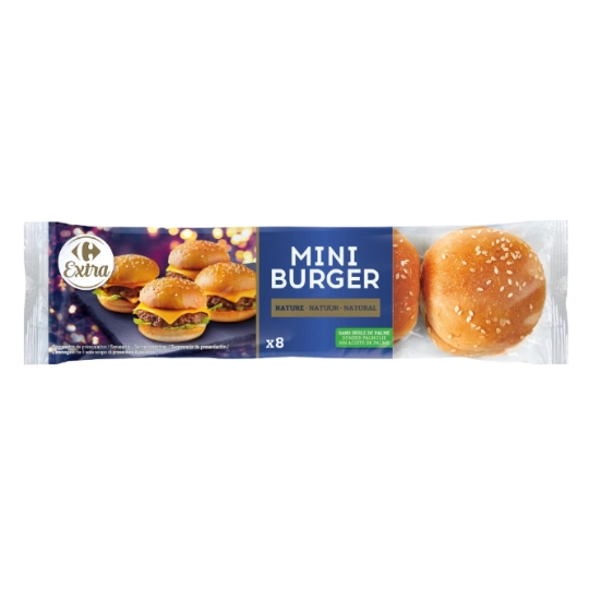 Mini Pains Burger Sésame CARREFOUR CLASSIC'