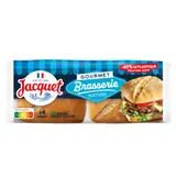 Pain Burger Nature Brasserie Sans sucres ajoutés JACQUET