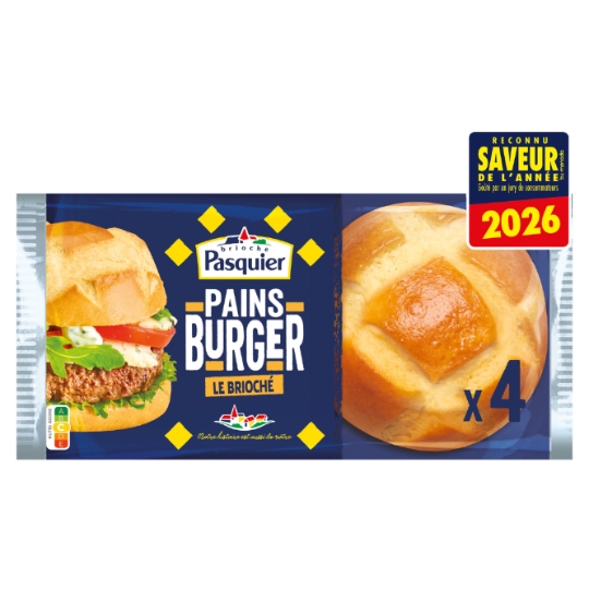 Pains burgers briochés PASQUIER