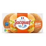 Pain Burger Brioché Géant Sans sucres ajoutés JACQUET