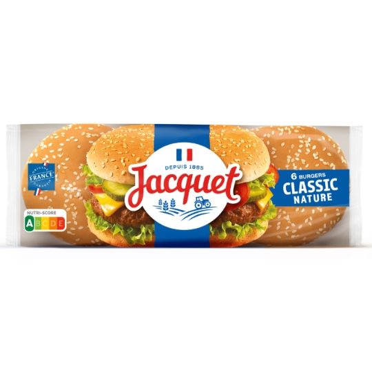 Pain Burger Nature Classic JACQUET