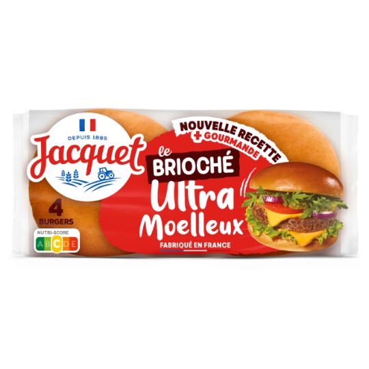 Pain Burger Ultra Moelleux JACQUET