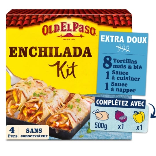 Kit Enchiladas Extra Doux OLD EL PASO
