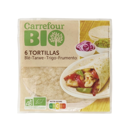 Tortillas blé Bio CARREFOUR BIO