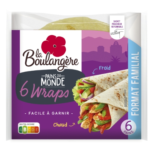 Pain Wraps LA BOULANGERE