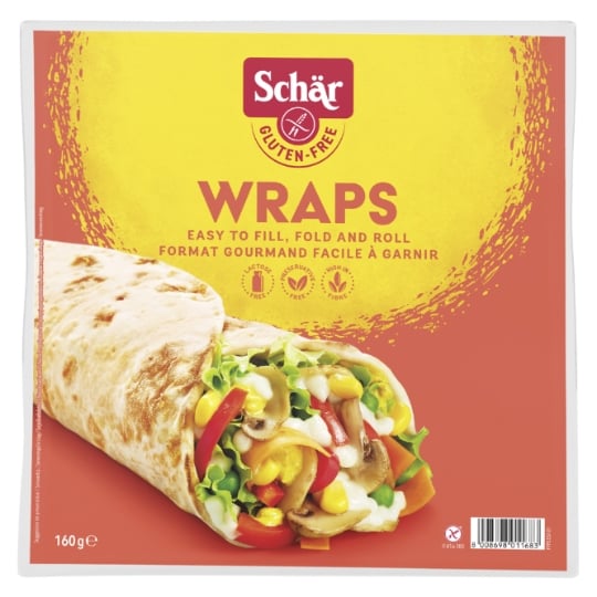 Tortilla-Wraps sans gluten SCHAR