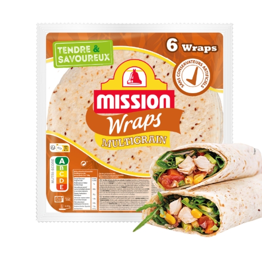 Wraps Multigrains MISSION